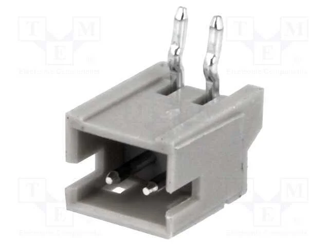 Tomada, Fio-Placa, Macho, 1,5mm, Pin: 2, Tht, 100v, 1a, Estanhado