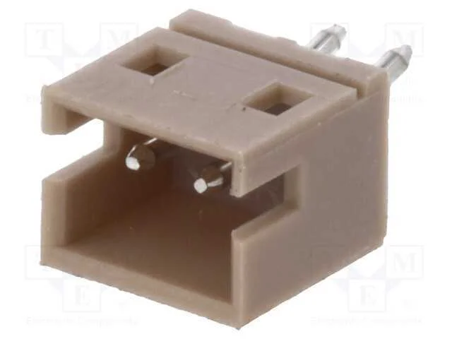 Tomada, Fio-Placa, Macho, 1,5mm, Pin: 2, Tht, 100v, 1a, Estanhado