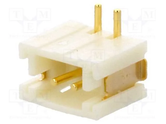 Tomada, Fio-Placa, Macho, 1,5mm, Pin: 2, Smt, 100v, 1a, Estanhado