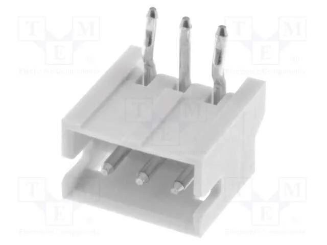 Tomada, Fio-Placa, Macho, Zh, 1,5mm, Pin: 3, Tht, 50v, 1a, -25÷85c