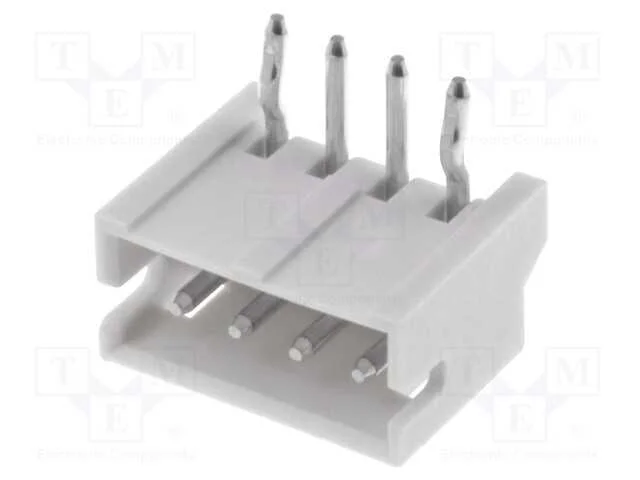 Tomada, Fio-Placa, Macho, Zh, 1,5mm, Pin: 4, Tht, 50v, 1a, -25÷85c