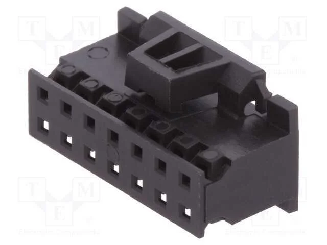 Ficha, fio-placa, f&ecirc;mea, Minitek, 2mm, PIN: 14, s.