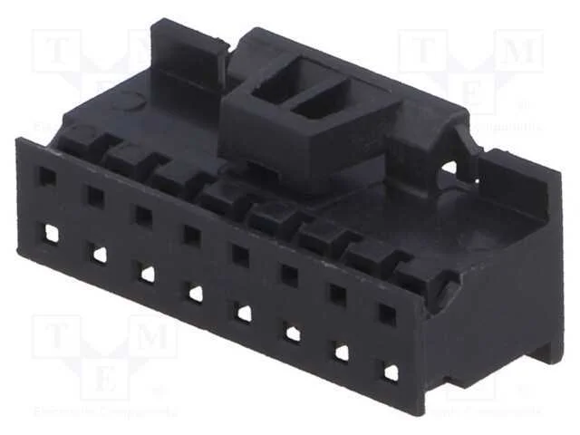 Ficha, Fio-Placa, Fêmea, Minitek, 2mm, Pin: 16, Sem Contactos, Fci