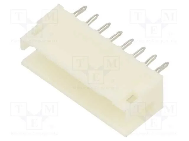 Tomada, Fio-Placa, Macho, Ct, 2mm, Pin: 8, Tht, para Pcb, 4a, Simples