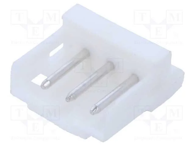 Tomada, Fio-Placa, Macho, Ct, 2mm, Pin: 3, Tht, para Pcb, 4a, Amp, 125v