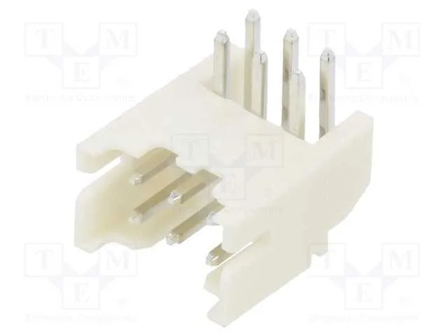 Tomada, Fio-Placa, Macho, 2mm, Pin: 6, Tht, 100v, 2a, Angulares