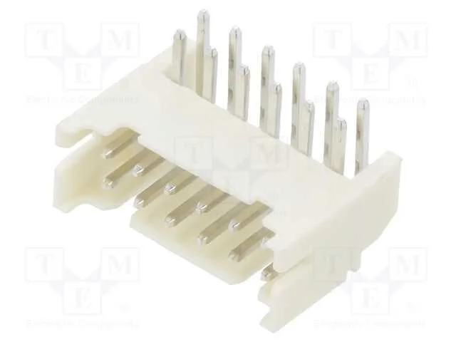 Tomada, Fio-Placa, Macho, 2mm, Pin: 12, Tht, 100v, 2a, Angulares
