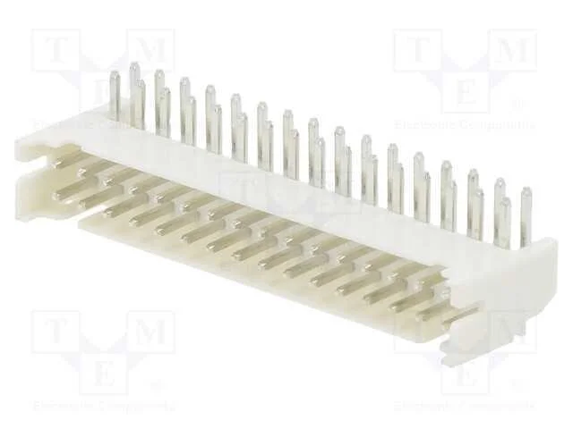 Tomada, Fio-Placa, Macho, 2mm, Pin: 32, Tht, 100v, 2a, Angulares