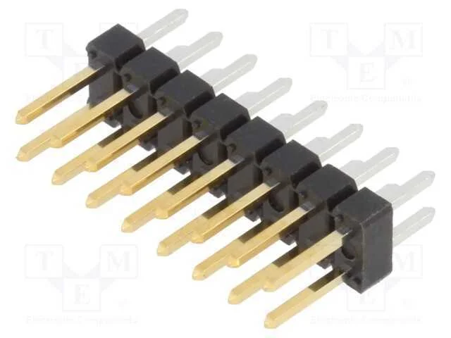Barra de Pinos, Pinos, Macho, Bergstik Ii, 2,54mm, Pin: 16, Tht