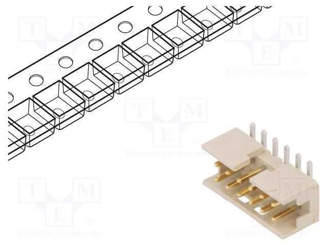 Tomada, fio-placa, macho, Minitek, 2mm, PIN: 12, .