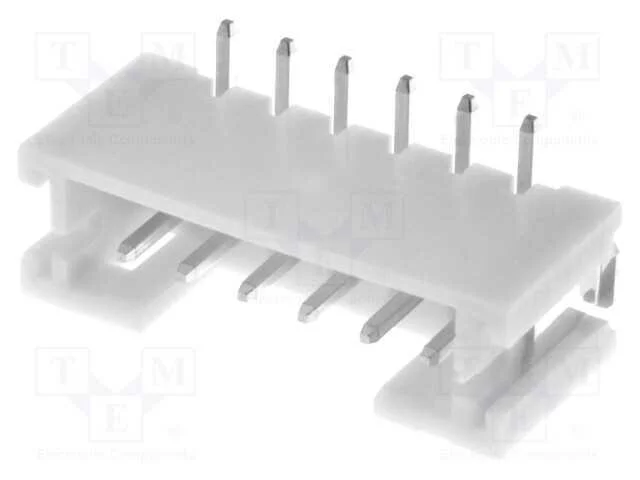 Tomada, Fio-Placa, Macho, Ph, 2mm, Pin: 6, Smt, 1.
