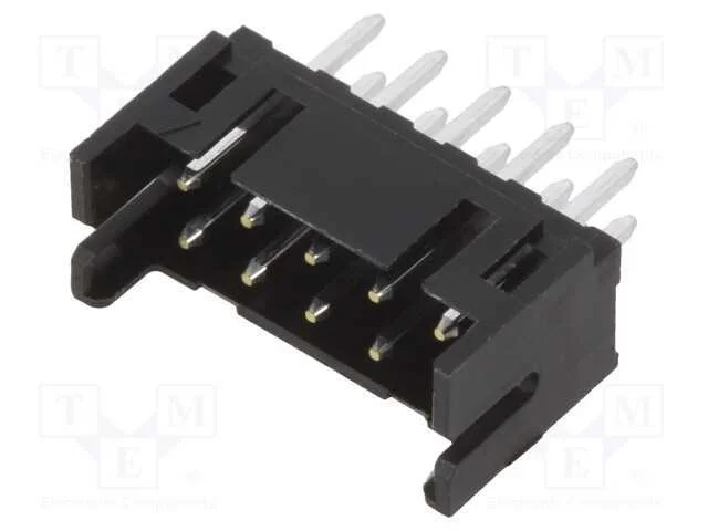 Tomada, Placa- Fio/Placa, Macho, Df11, 2mm, Pin: 10, Tht, para Pcb
