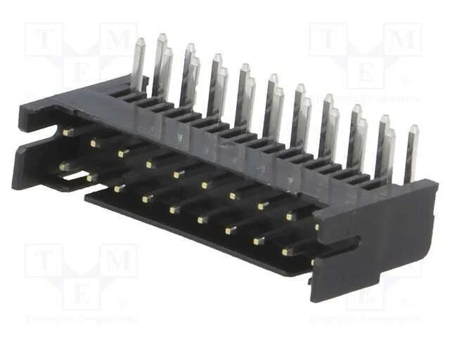 Tomada, Placa- Fio/Placa, Macho, Df11, 2mm, Pin: 20, Tht, para Pcb