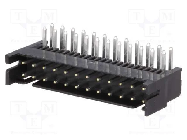 Tomada, Placa- Fio/Placa, Macho, Df11, 2mm, Pin: 24, Tht, para Pcb