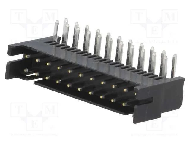 Tomada, Placa- Fio/Placa, Macho, Df11, 2mm, Pin: 22, Tht, para Pcb