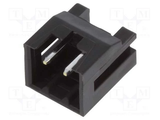 Tomada, Fio-Fio/Placa, Macho, Df3, 2mm, Pin: 2, Tht, para Pcb