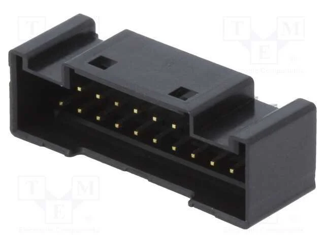 Tomada, Fio-Placa, Macho, Df51k, 2mm, Pin: 22, Tht, para Pcb, 250v, 2a