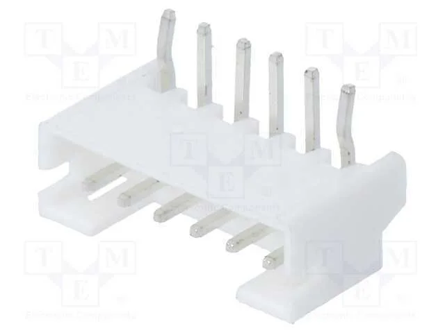 Tomada, Fio-Placa, Macho, 2mm, Pin: 6, Tht, 100v, 2a, Estanhado