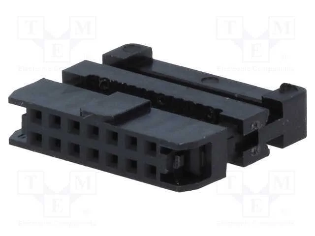 Ficha, Idc, Fêmea, Pin: 14, com Aperto de Cabo, Idc, para Fita, 1mm