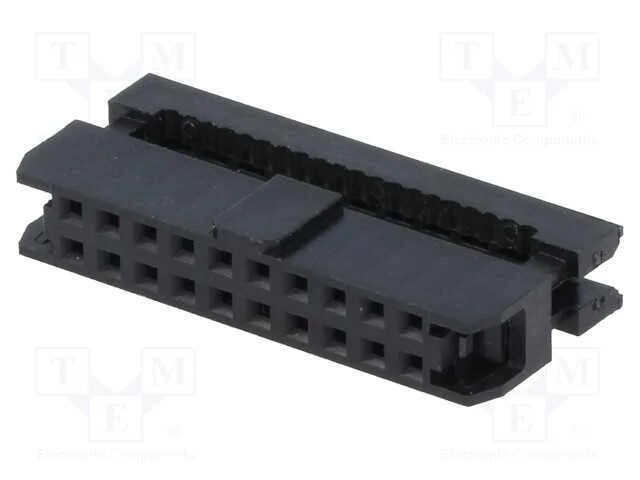Ficha, Idc, Fêmea, Pin: 20, com Aperto de Cabo, Idc, para Fita, 1mm