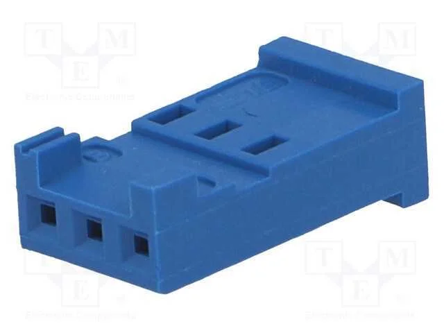 Ficha, Fio-Placa, F&ecirc;mea, He14, 2,54mm, Pin: 3, Se.