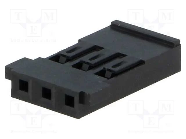 Ficha, fio-placa, f&ecirc;mea, Mini-PV, 2,54mm, PIN: 3,.