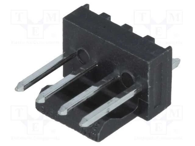 Tomada, fio-placa, macho, KK 254, 2,54mm, PIN: 4,.