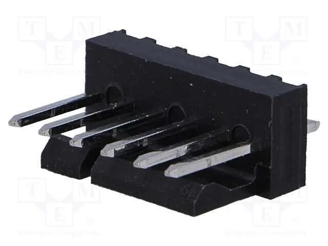 Tomada, Fio-Placa, Macho, Kk 254, 2,54mm, Pin: 6, Trancado, Tht