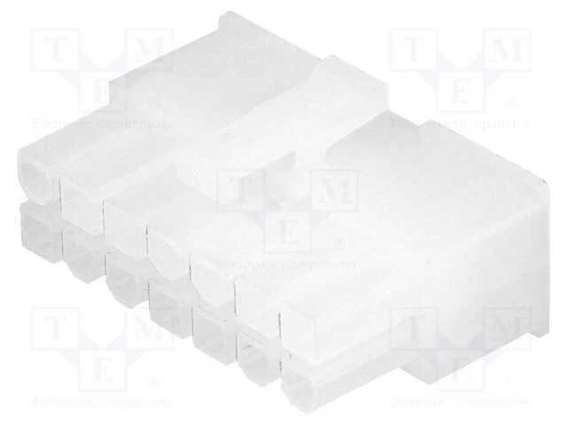 Ficha, fio-fio/placa, f&ecirc;mea, Mini-Fit Jr, 4,2mm, .