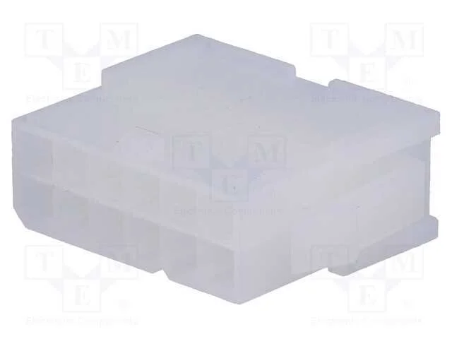 Ficha, fio-fio, macho, Mini-Fit Jr, 4,2mm, PIN: 1.