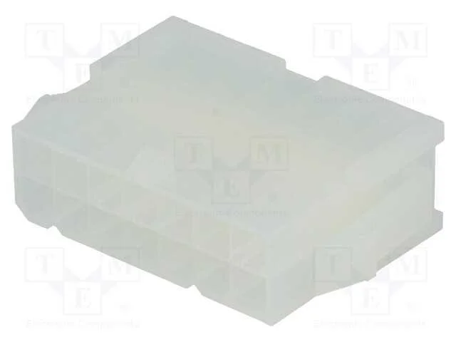 Ficha, fio-fio, macho, Mini-Fit Jr, 4,2mm, PIN: 1.