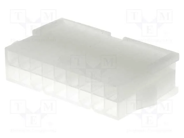 Ficha, fio-fio, macho, Mini-Fit Jr, 4,2mm, PIN: 1.