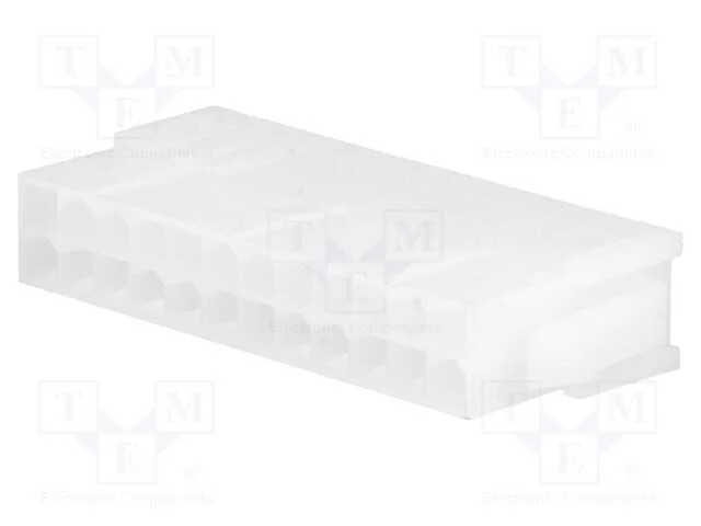 Ficha, fio-fio, macho, Mini-Fit Jr, 4,2mm, PIN: 2.