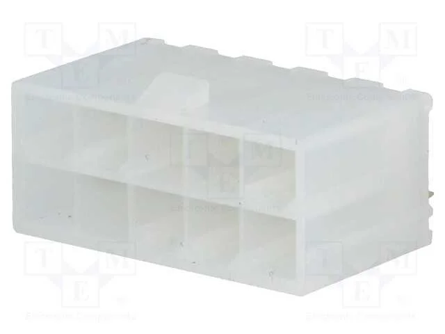 Tomada, fio-placa, macho, Mini-Fit Jr, 4,2mm, PIN.