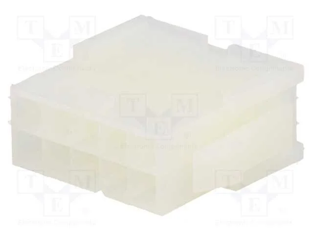 Ficha, fio-fio, macho, N42G, 4,2mm, PIN: 10, 600V.