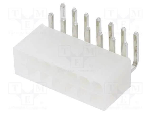 Tomada, fio-placa, macho, N42G, 4,2mm, PIN: 14, T.