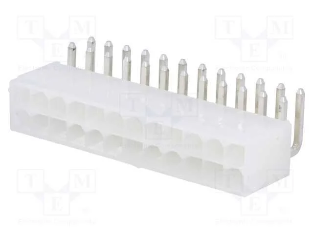 Tomada, fio-placa, macho, N42G, 4,2mm, PIN: 24, T.