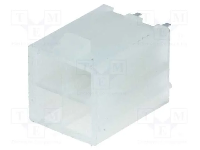 Tomada, fio-placa, macho, N42G, 4,2mm, PIN: 4, TH.