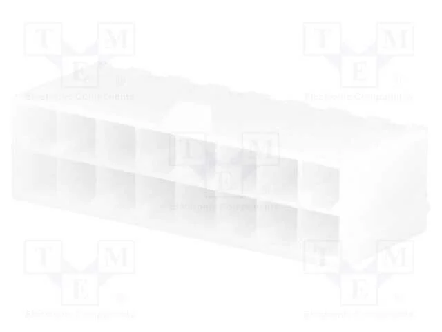 Tomada, Fio-Placa, Macho, N42g, 4,2mm, Pin: 16, Tht, 600v, 9a, Simples