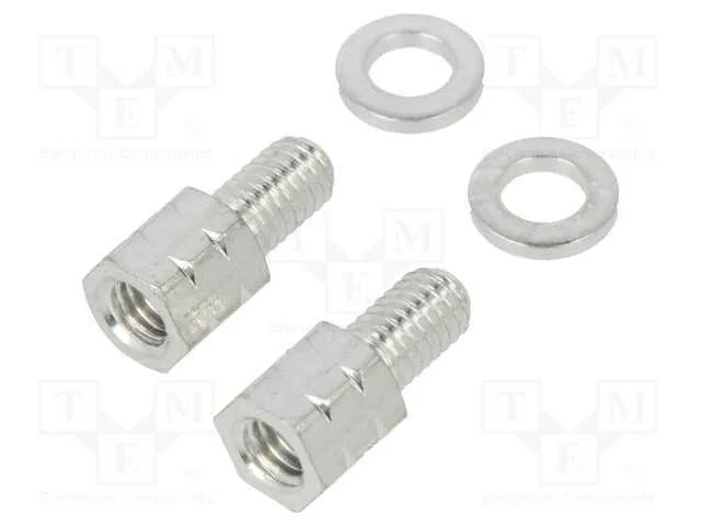 Conjunto de pernos para D-Sub, M3, Comp.parafuso:.