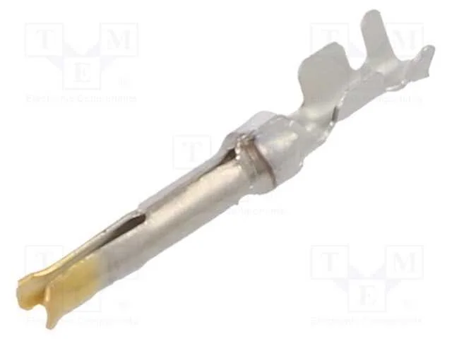 Contacto, fêmea, dourado, 20AWG÷24AWG, 5A