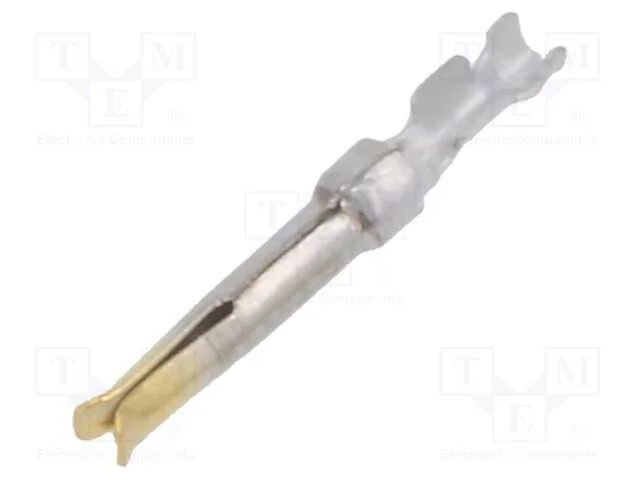 Contacto, fêmea, dourado, 24AWG÷28AWG, 5A