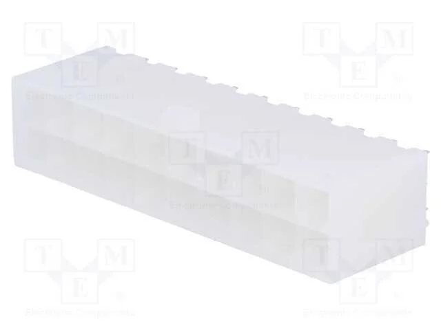 Tomada, Fio-Placa, Macho, N42g, 4,2mm, Pin: 20, Tht, 600v, 9a, Simples