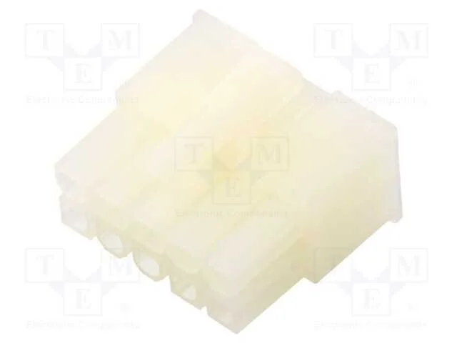 Ficha, fio-fio/placa, f&ecirc;mea, N42W, 4,2mm, PIN: 10.