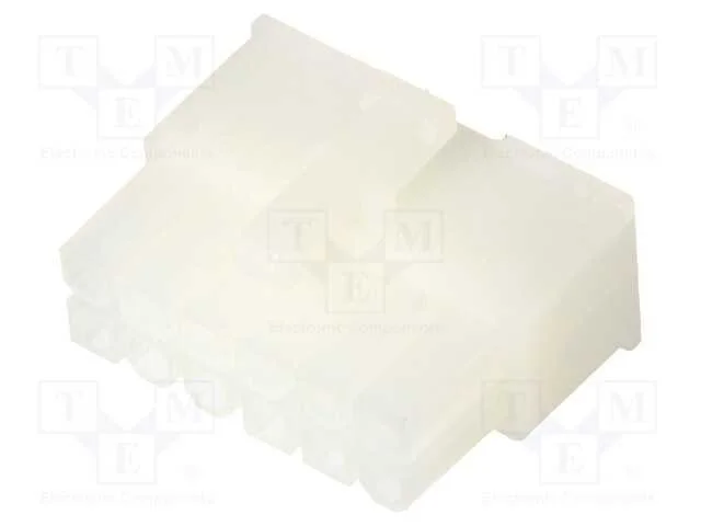 Ficha, fio-fio/placa, f&ecirc;mea, N42W, 4,2mm, PIN: 12.