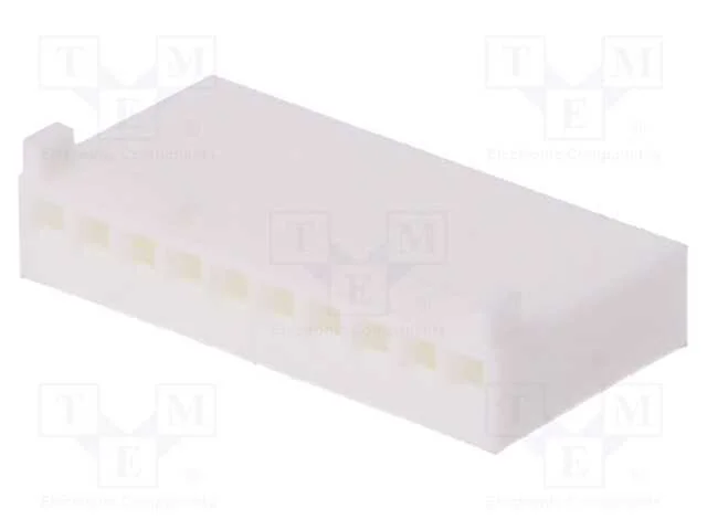 Ficha, fio-placa, f&ecirc;mea, KK 254, 2,54mm, PIN: 10,.