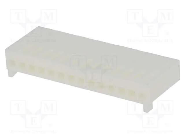 Ficha, Fio-Placa, Fêmea, Kk 254, 2,54mm, Pin: 14, Sem Contactos