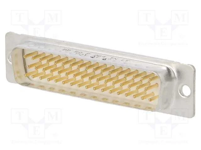 D-Sub, PIN: 50, tomada, macho, para painel, simpl.