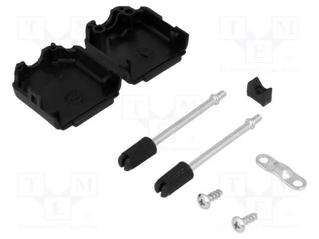 Carcaça: para conectores D-Sub, D-Sub 9pin,D-Sub .
