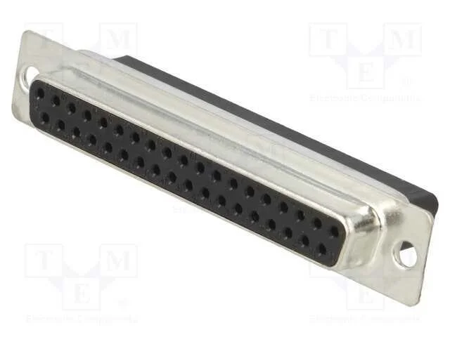 D-Sub, PIN: 37, ficha, fêmea, com cabo, Versão: s.
